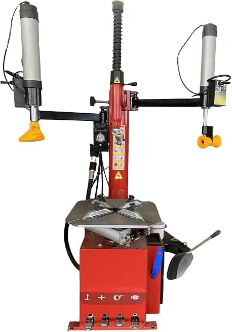 KATOOL Tire Changer Machine with Bead Blaster Double Assist Arm Assistant Upgrade Rim Clamp 14