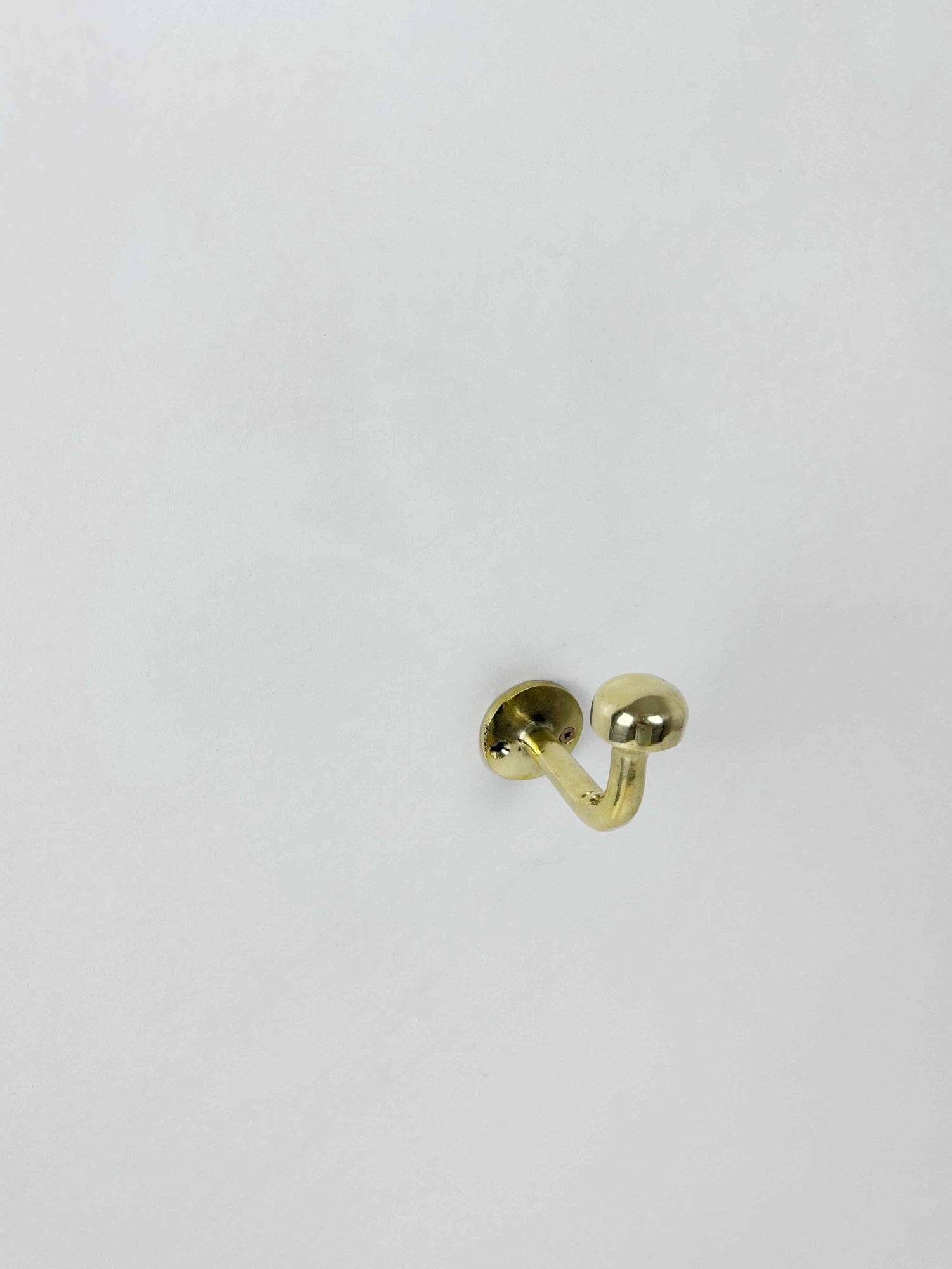 Wall Hooks , Unlacquered Brass Hooks , Brass Coat Hook