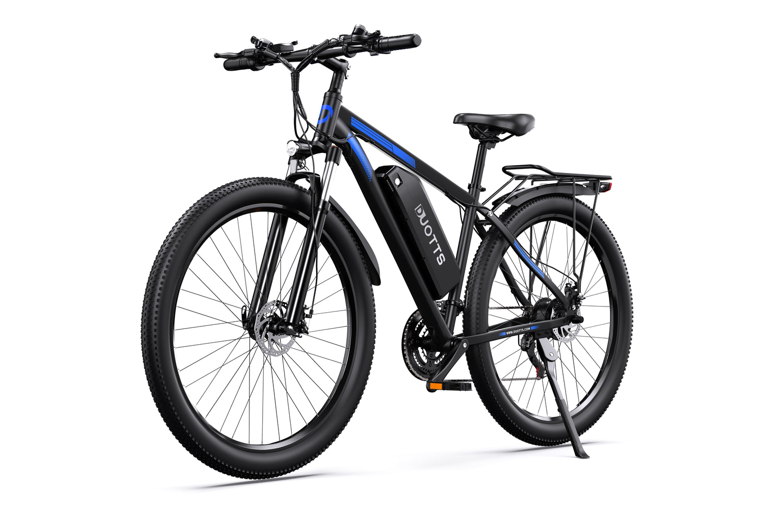 Electric Mountain Bike 750W Motor, 29-Inch Wheels, 48V Battery, Front Suspension