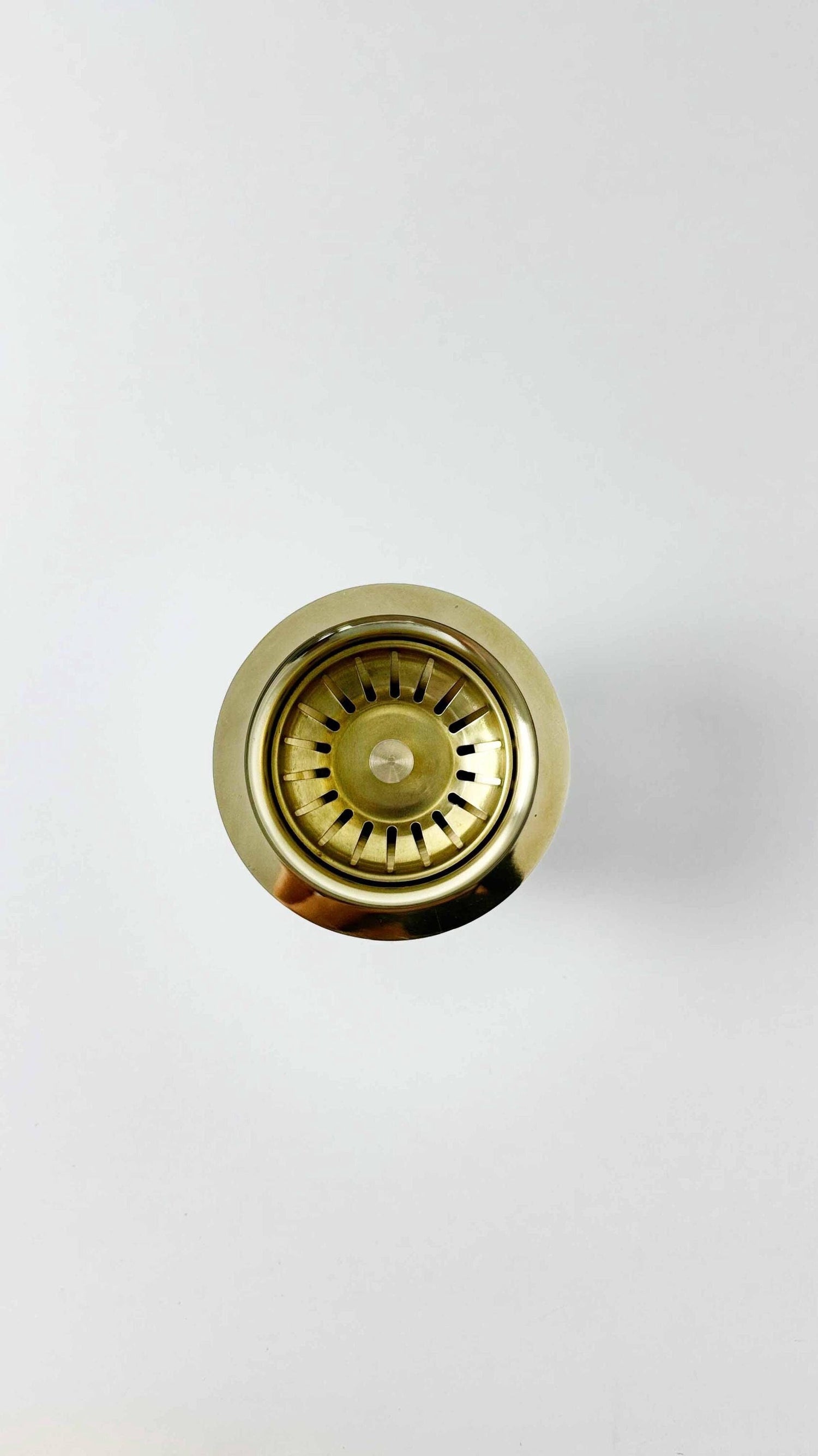 Unlacquered Brass Kitchen Sink Strainer , Sink Strainer Basket