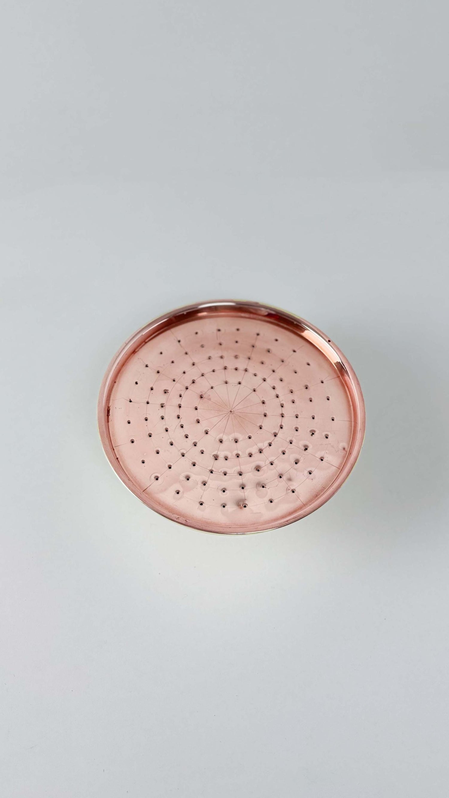 Unlacquered Copper Shower Head, Bathroom Rain Shower Head