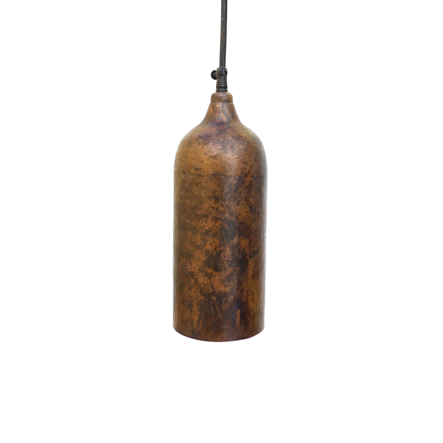 Small Copper Farmhouse Pendant Light