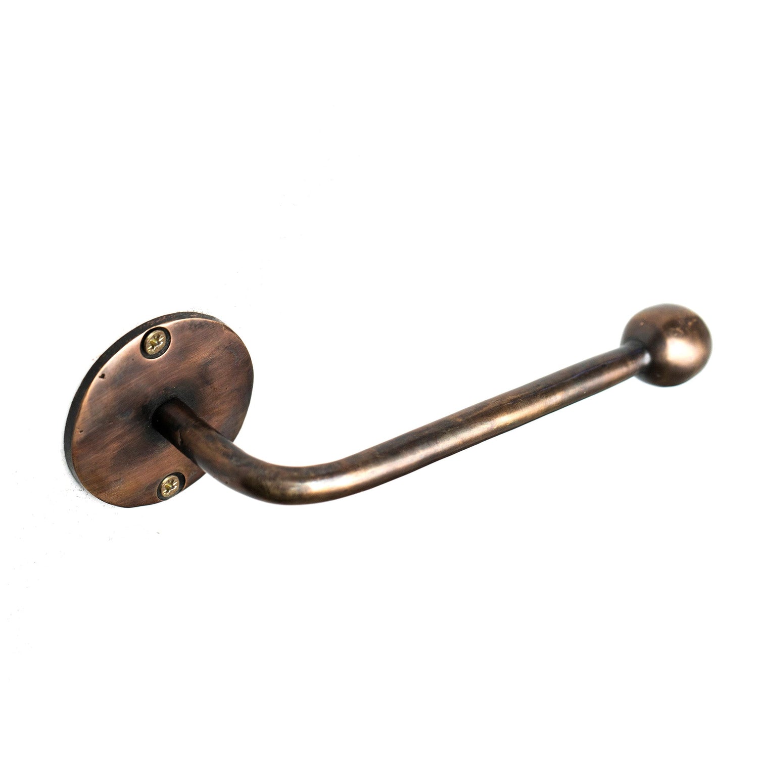 Antique Brass Paper Towel Holder, Wall Mounted Vintage Toilet Roll Holder