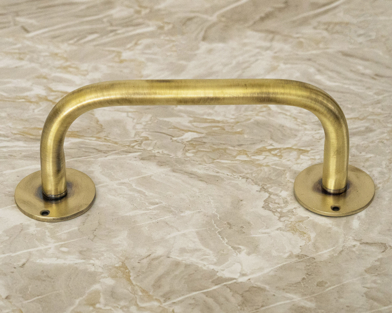 Antique Brass Wall-Mounted Bathroom Towel Rack