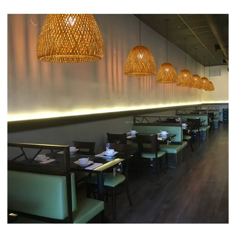 Beirut Woven Bamboo Pendant Light Shade