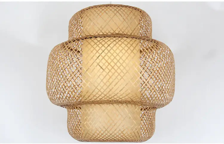 Enakshi Abstract Bamboo Pendant Light Shade
