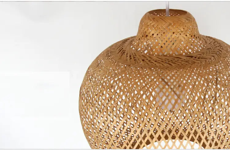 Lanna Passa Handwoven Bamboo Pendant Light Shade