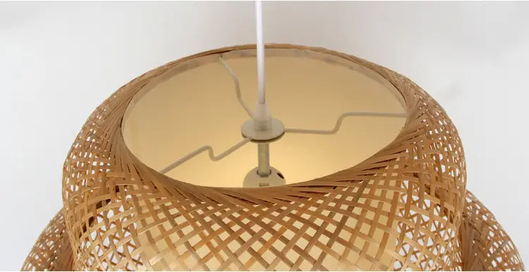 Enakshi Abstract Bamboo Pendant Light Shade