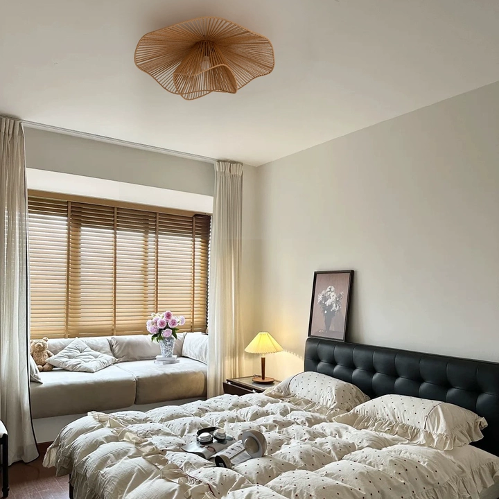 Akoni Wabi Sabi Hemp Rope Ceiling Light