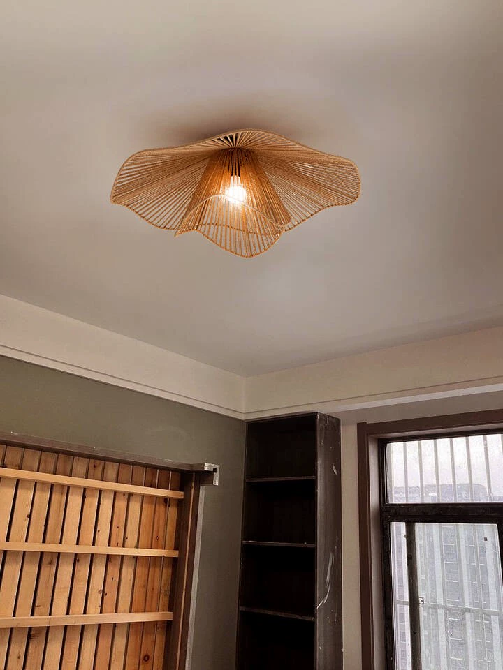 Akoni Wabi Sabi Hemp Rope Ceiling Light
