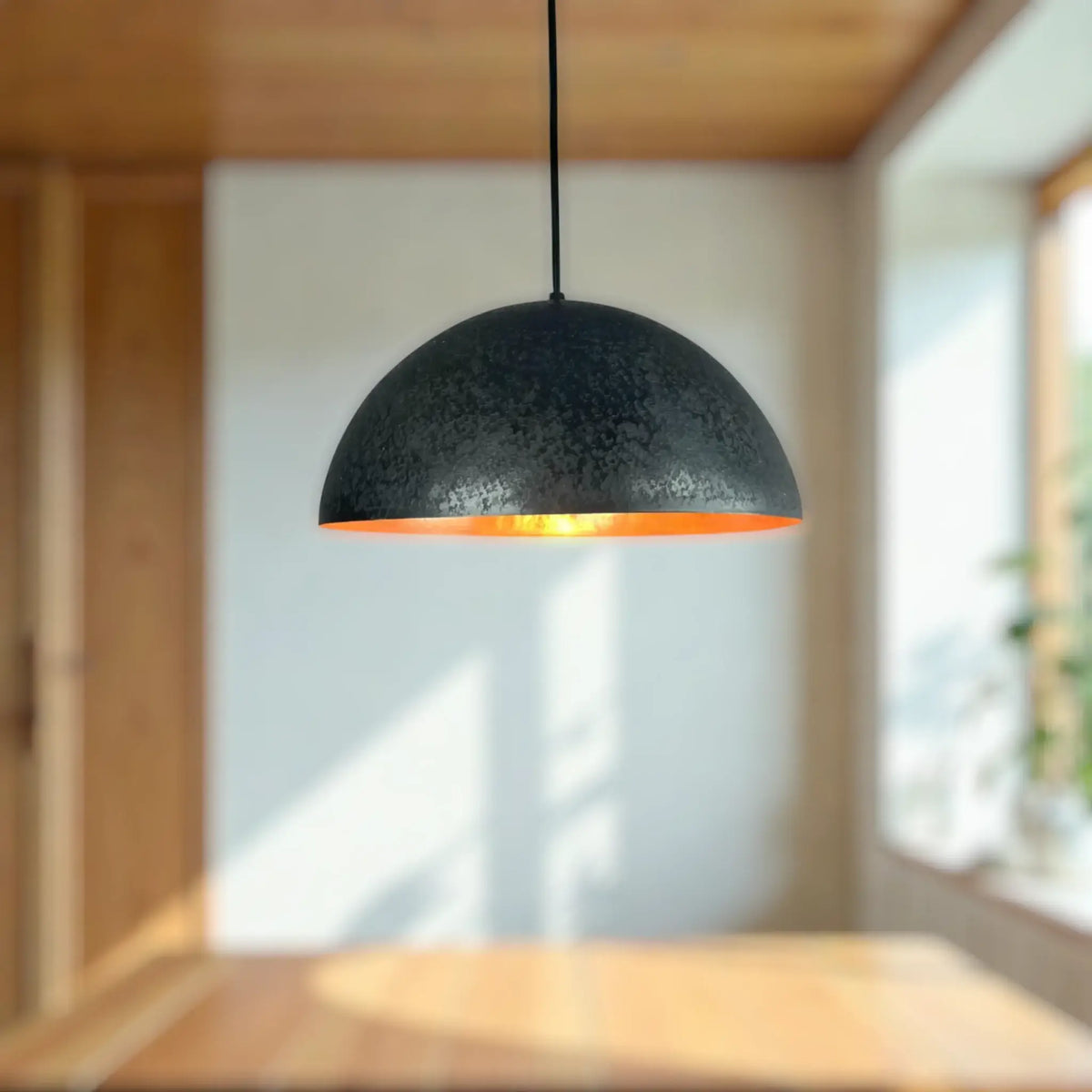 Copper Dome Lamp