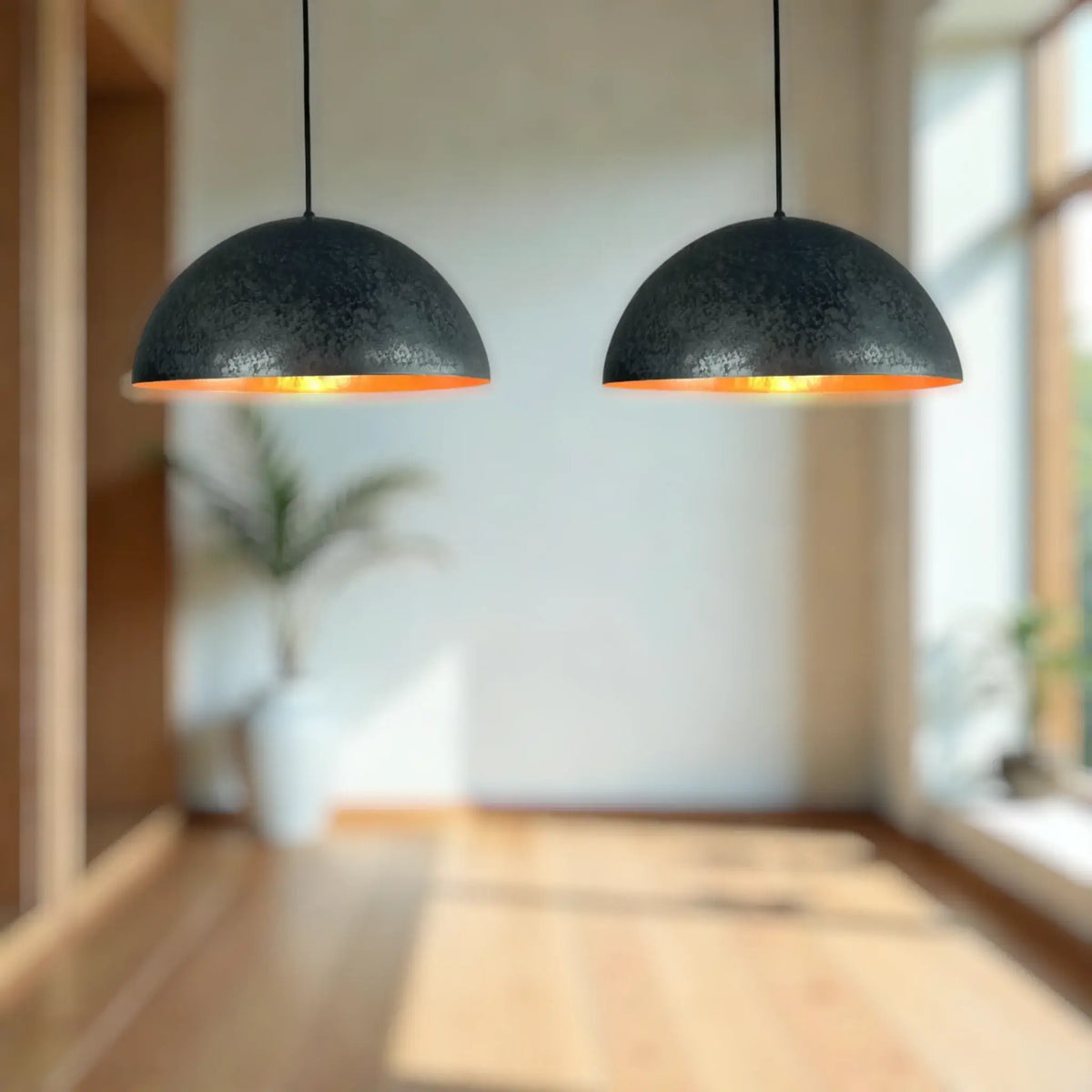 Copper Dome Lamp