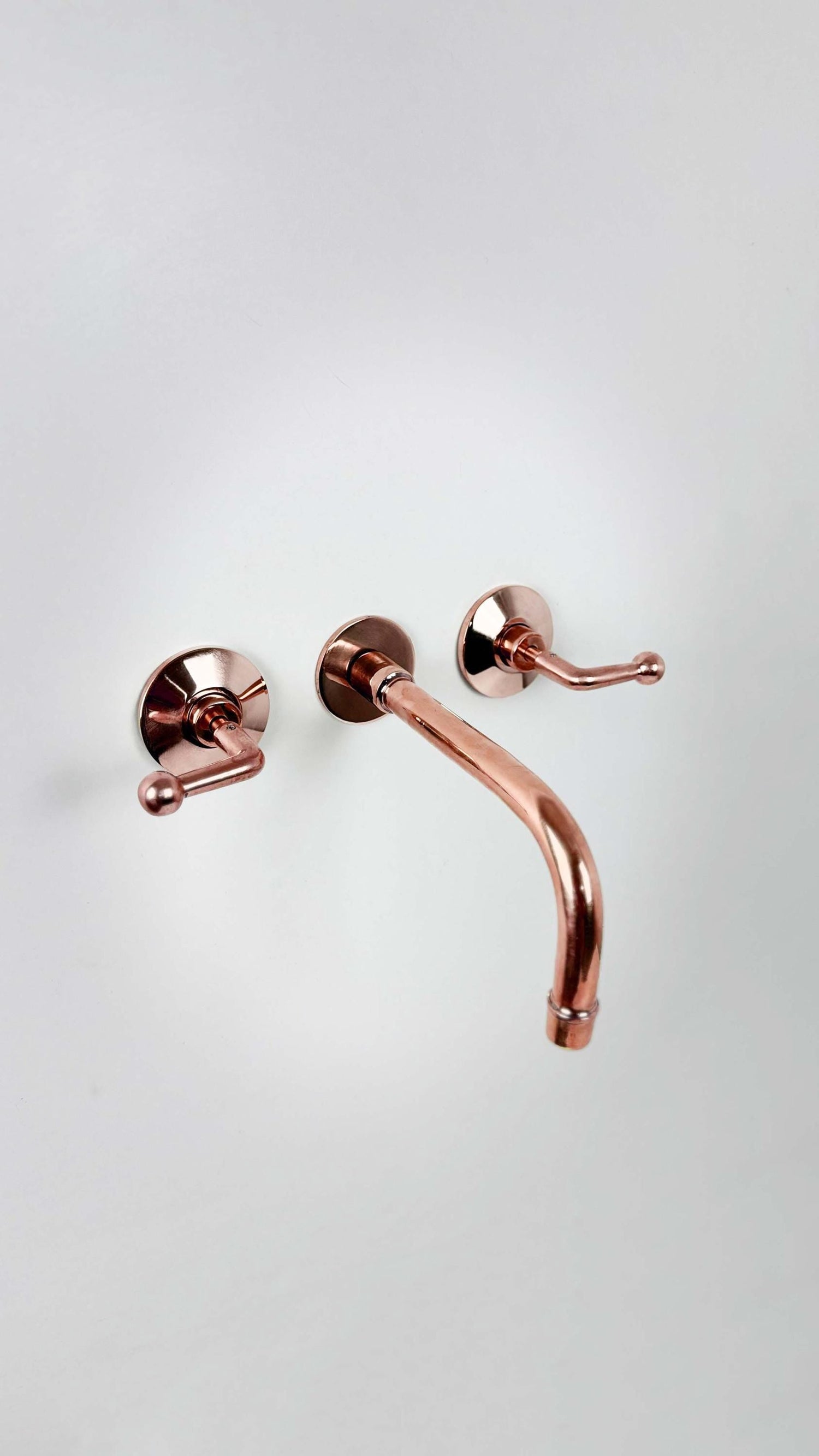 Copper Wall Mount Bathroom Faucet - Bathtub Faucet , Basin Faucet