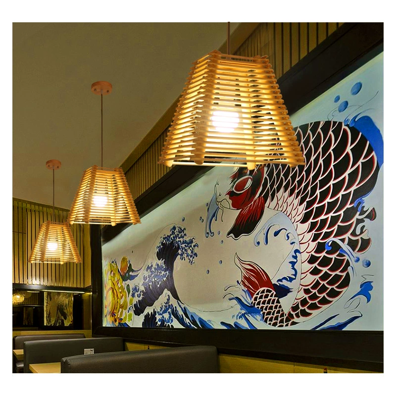 Arana Small Bamboo Pendant Light