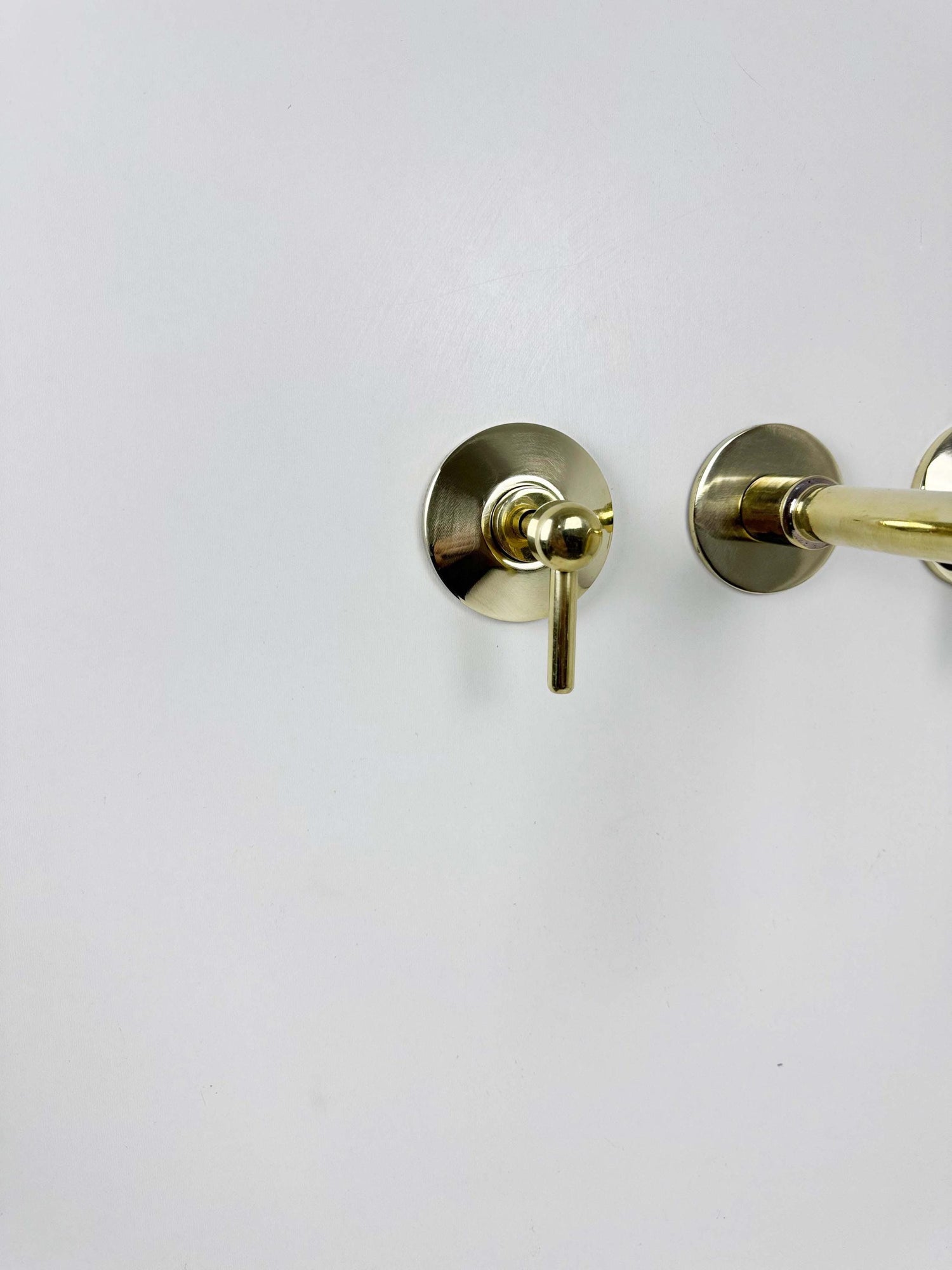 Unlacquered Brass Wall Mount Faucet