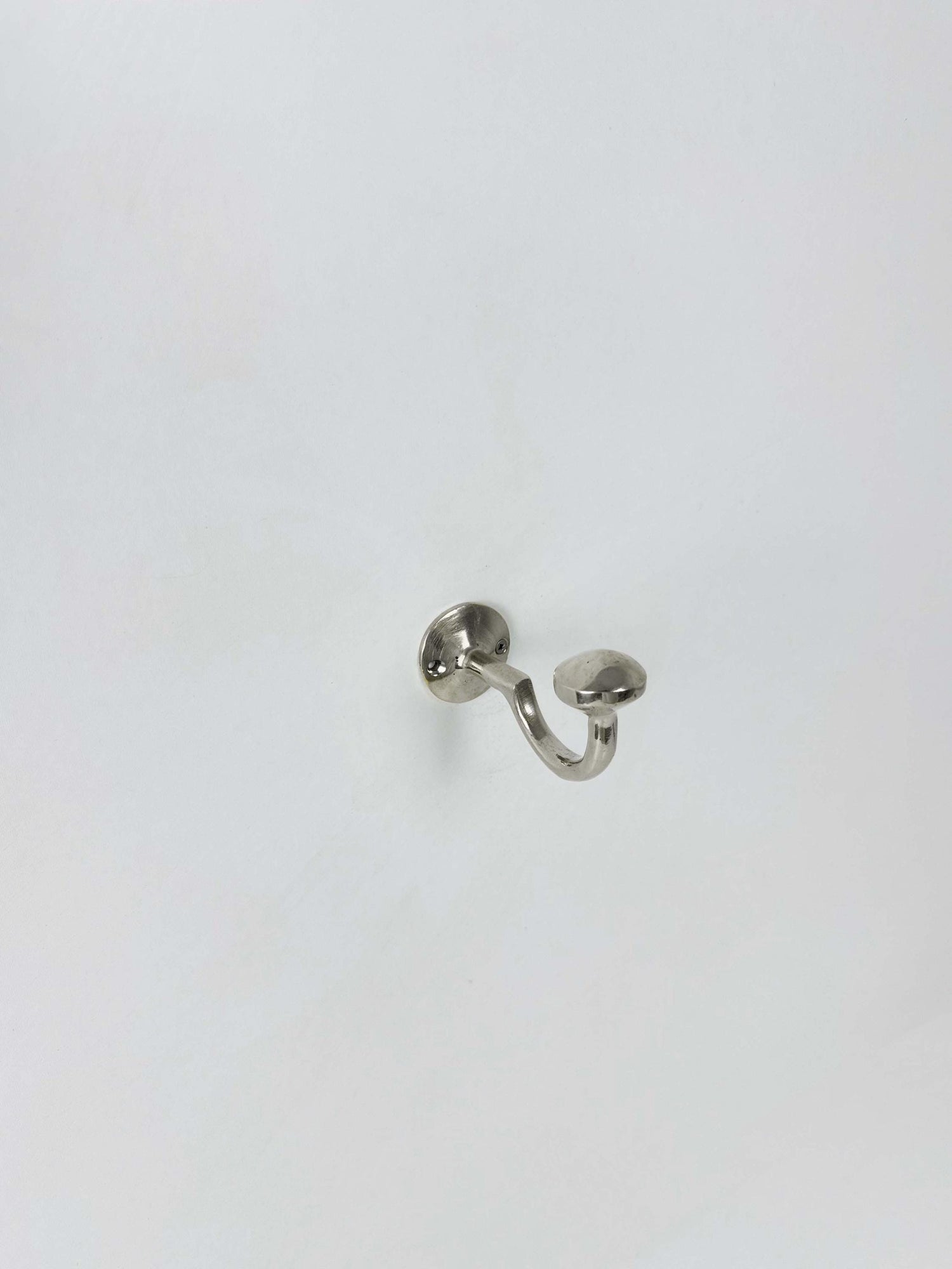 Silver Wall Mounted Bathroom Hooks
