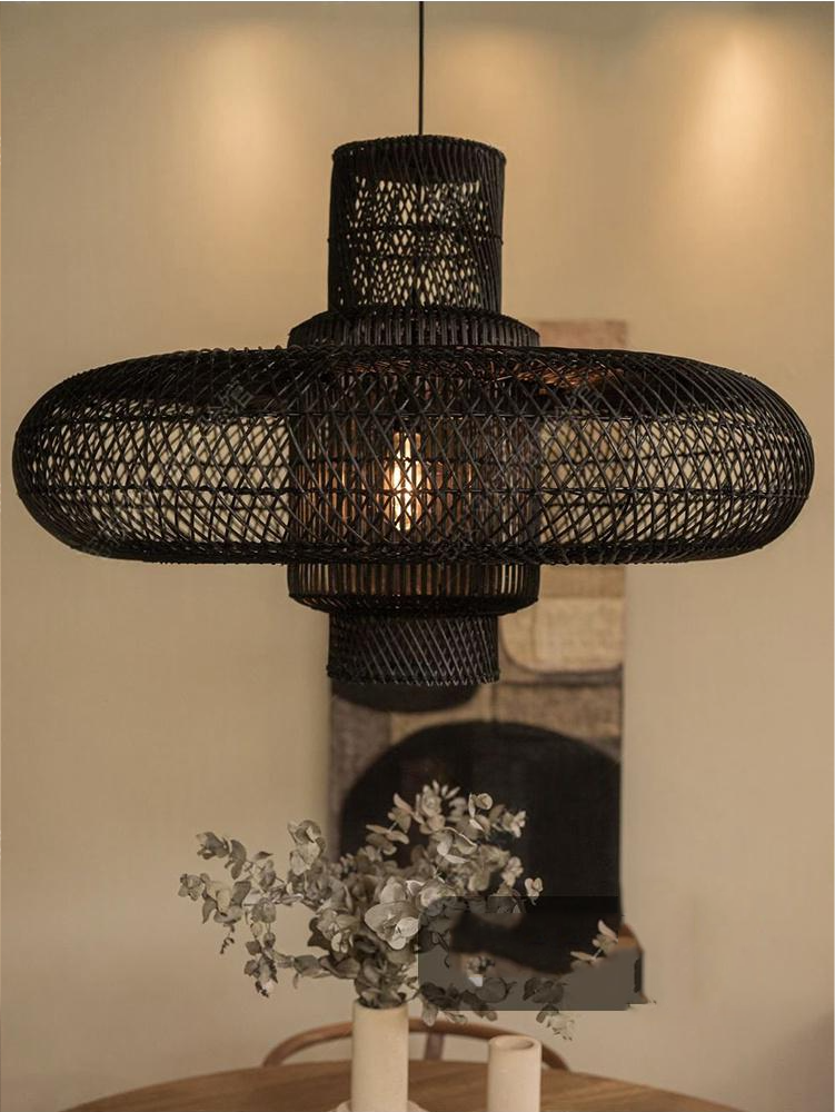 Organo Woven Bamboo Pendant Light