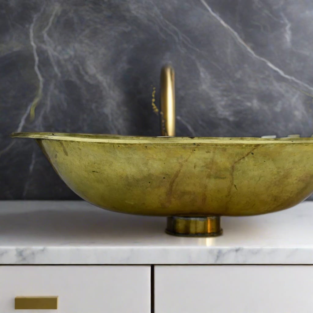 Bathroom Brass Sink