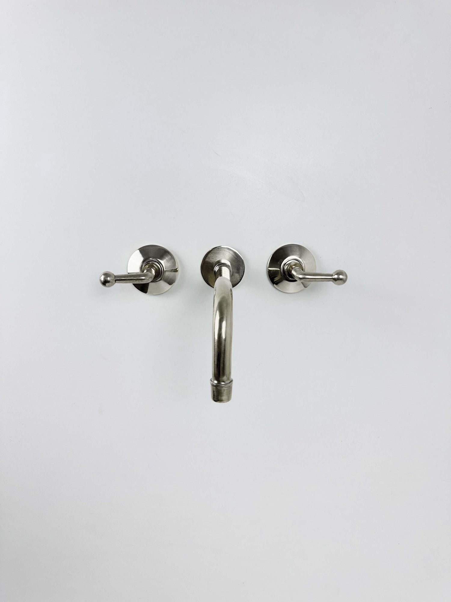 Brushed Nickel Bathroom Faucet - Wall Mount Bathroom Faucet