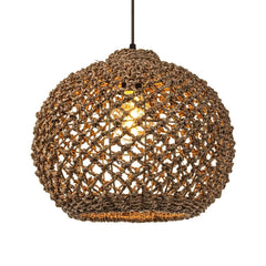Boho Globe Small Basket Pendant Light