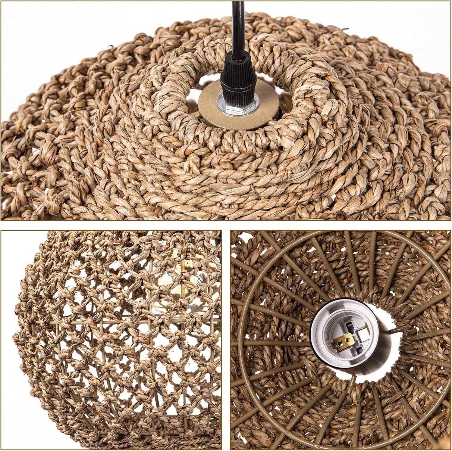 Boho Globe Small Basket Pendant Light