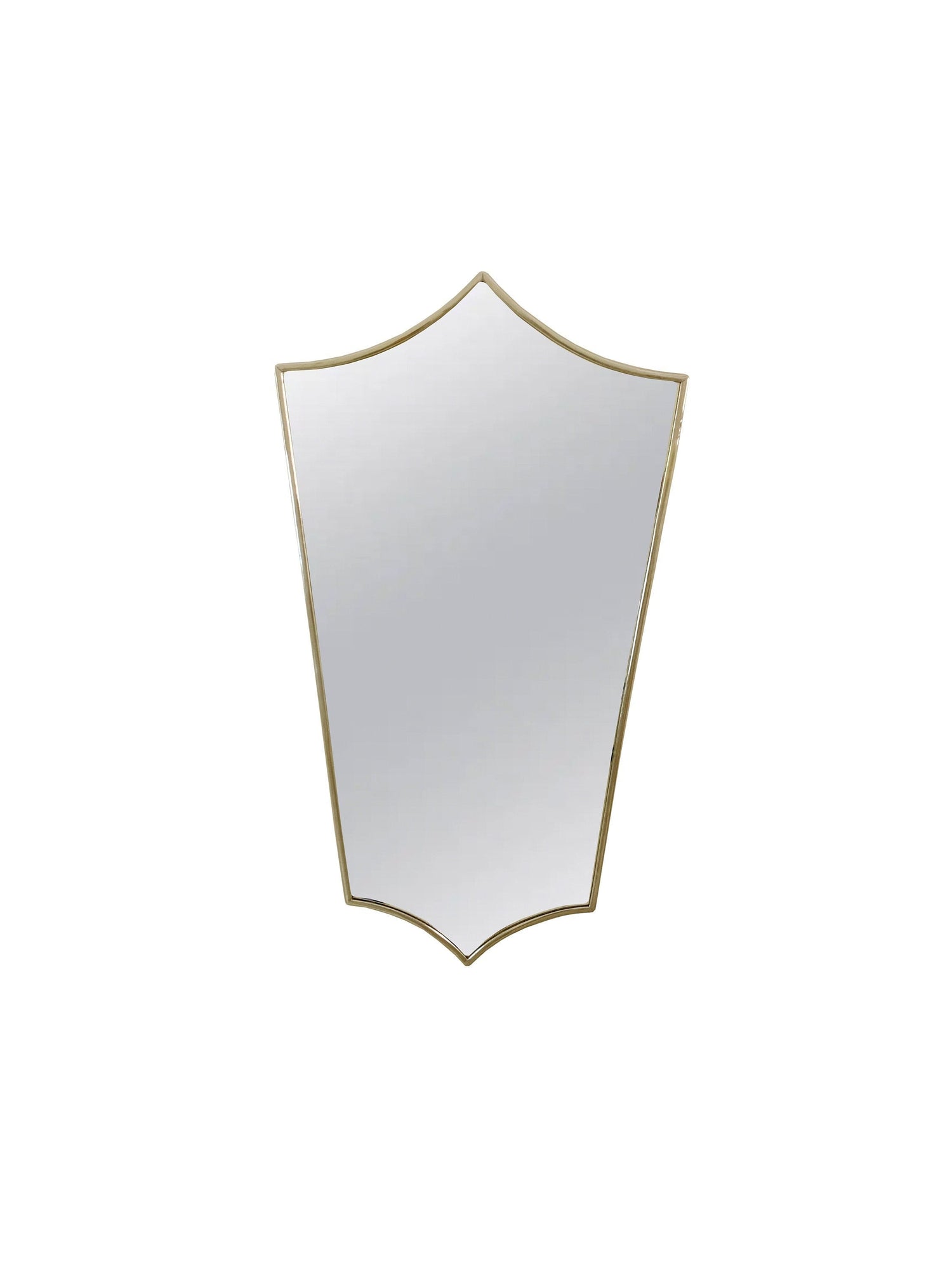Varaudu Italian Brass Frame Wall Mirror Antique Brass Unlacquered Brass 369099722 - Antique Brass Bathroom Mirror, Vanity Wall Decor