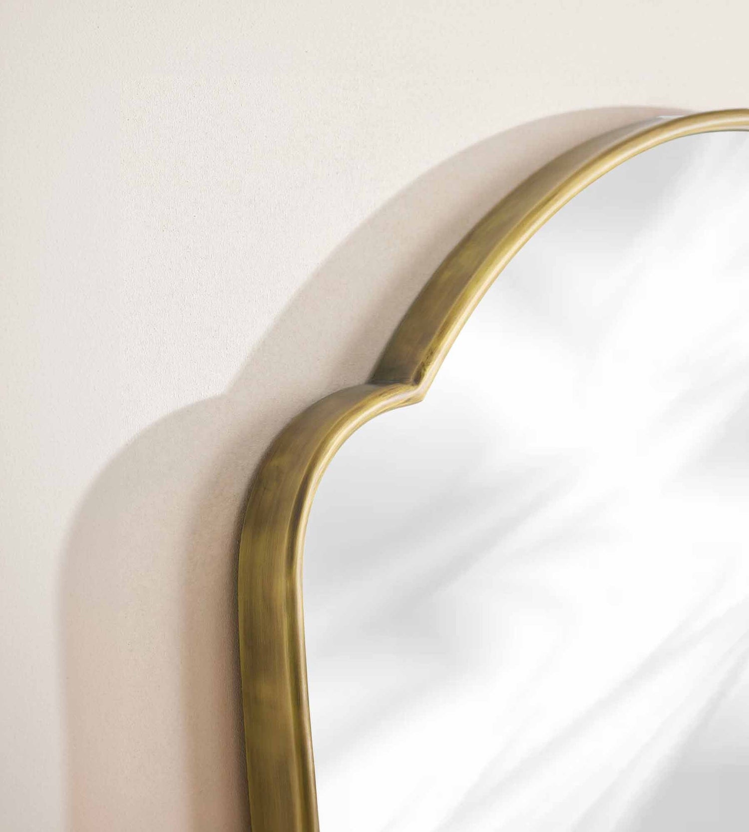 Varaudu Full Length Mirror Bedroom Mirror - Antique Brass Bathroom Mirror, Vanity Wall Decor