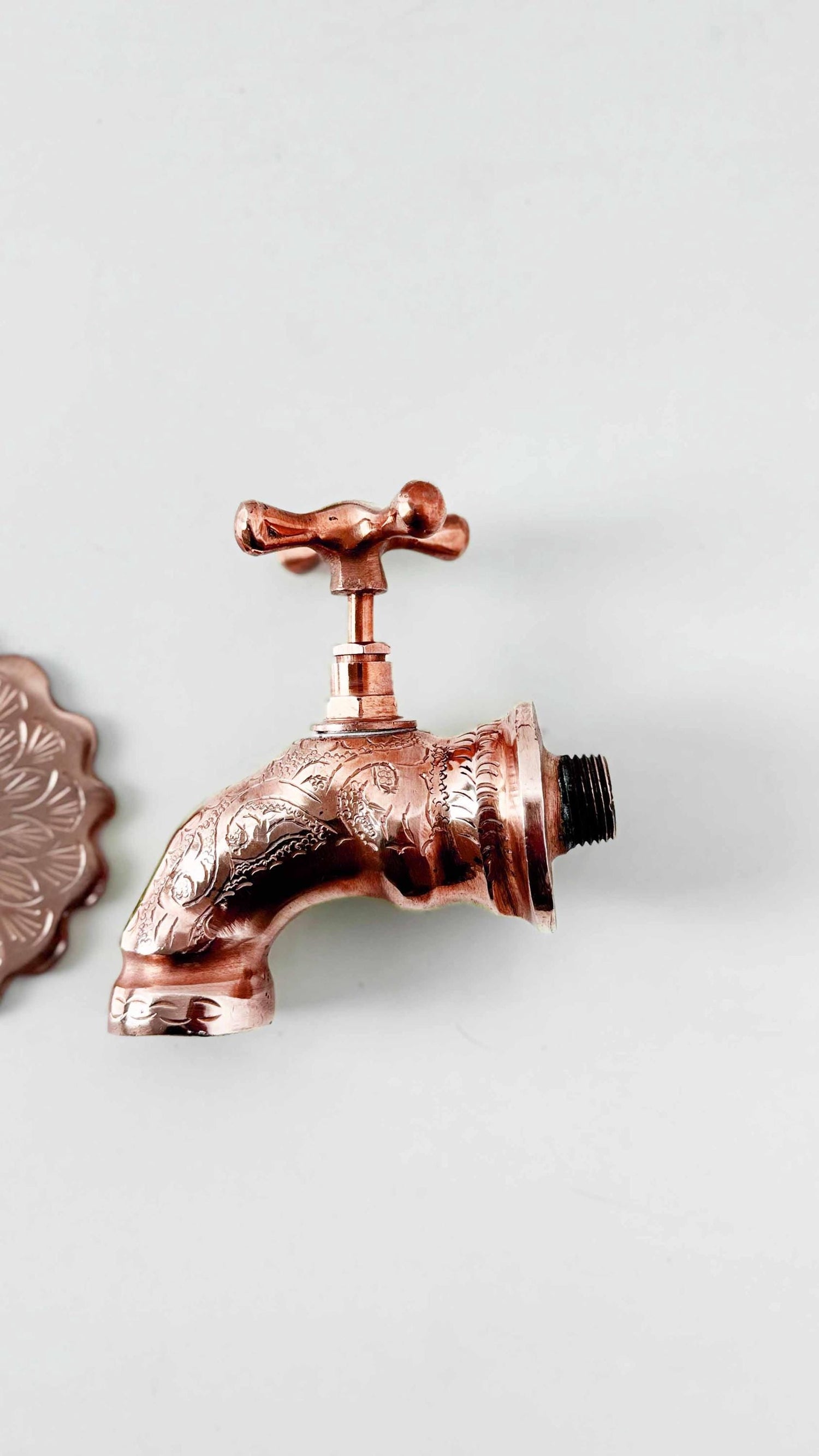Copper Water Tap - Wall Mount Faucet