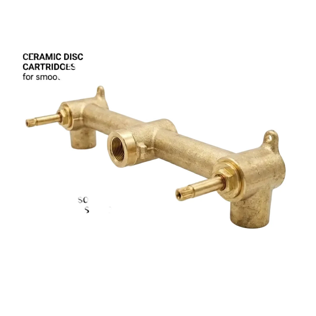 Copper Wall Mounted Bathroom Sink With Copper Mixer Faucet