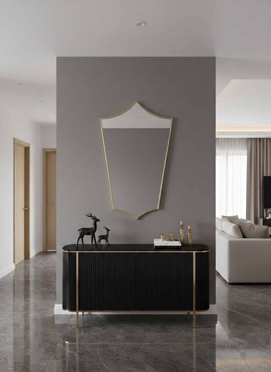 Varaudu Italian Antique Brass Mirror Unlacquered Brass Mirror 369099922 - Antique Brass Bathroom Mirror, Vanity Wall Decor