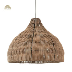 Garlic Rattan Wicker Pendant Light Shade