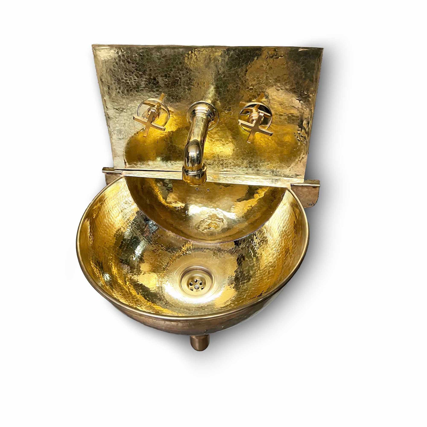Unlacquered Brass Wall Mount Sink