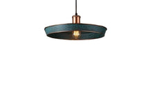 Handmade Copper Patina Pendant Light – Rustic Farmhouse Ceiling Lamp for Kitchen Island & Dining Room - Brasska