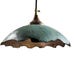 Green Kitchen Island Lighting, Green Patina Pendant Light