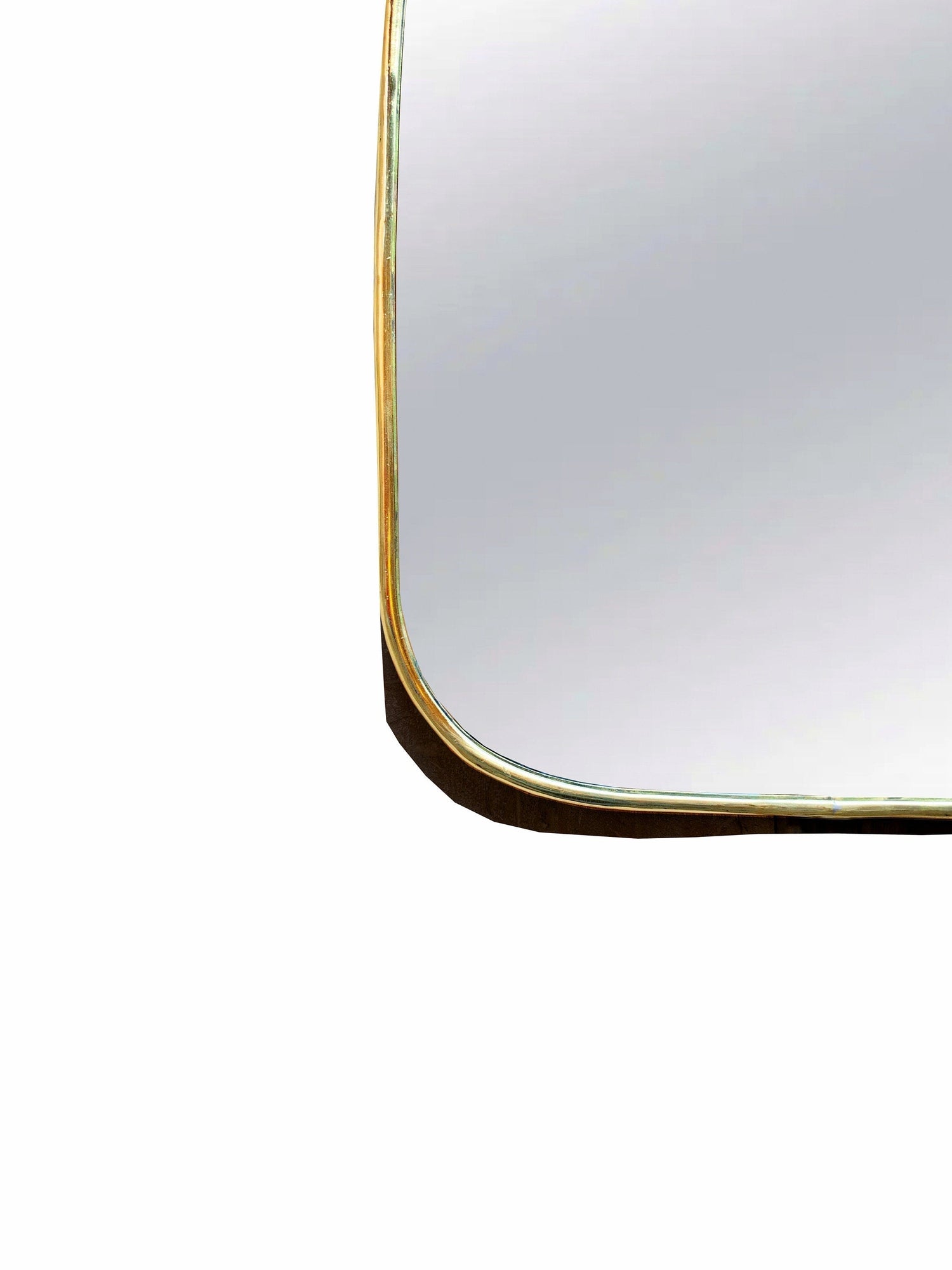 Varaudu Square Gold Mirror Handmade Brass Unlacquered Brass Mirror 369099648 - Antique Brass Bathroom Mirror, Vanity Wall Decor