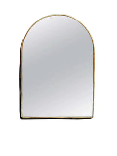Varaudu Unlacquered Brass Arch Mirror Customized Brass Mirror 369099679 - Antique Brass Bathroom Mirror, Vanity Wall Decor
