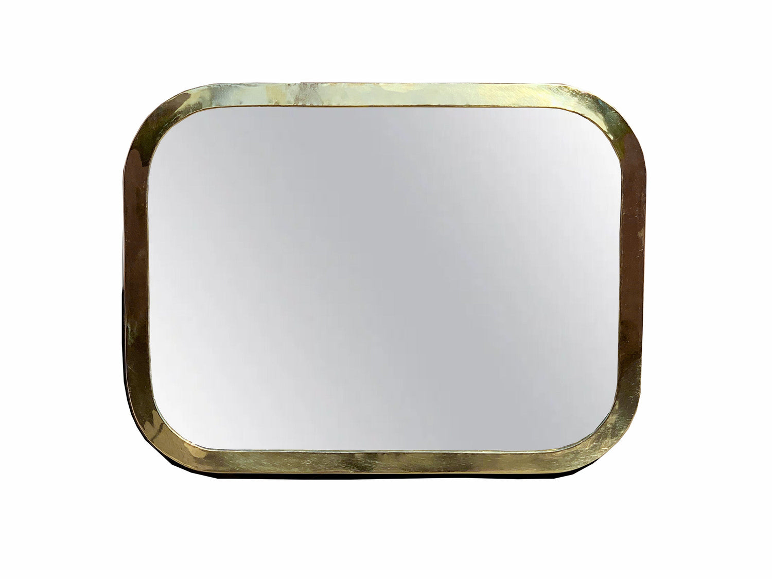 Varaudu Gold Brass Rectangle Mirror 369099692 - Antique Brass Bathroom Mirror, Vanity Wall Decor
