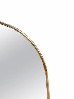 Varaudu Unlacquered Brass Arch Mirror Customized Brass Mirror 369099679 - Antique Brass Bathroom Mirror, Vanity Wall Decor