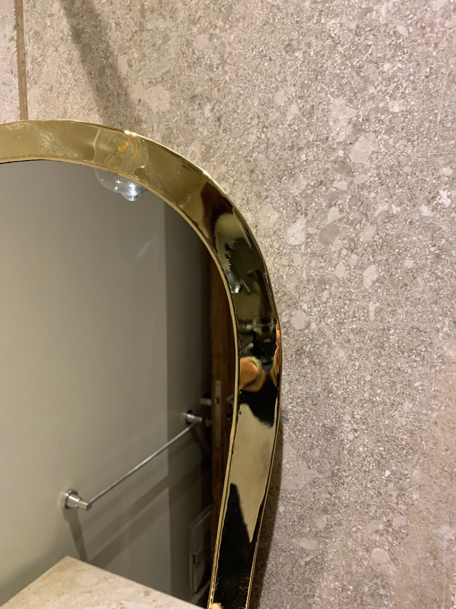 Varaudu Gold Mirror Brass Mirror Handmade Mirror Bathroom Mirror Golden Wall Mirror 369099715 - Antique Brass Bathroom Mirror, Vanity Wall Decor