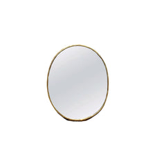 Varaudu Brass Oval Mirror Handmade Gold Bedroom Mirror 369099680 - Antique Brass Bathroom Mirror, Vanity Wall Decor