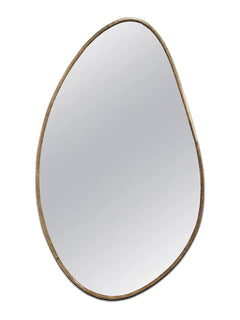 Varaudu Asymmetrical Brass Mirror Irregular Brass Frame Mirror 369099676 - Antique Brass Bathroom Mirror, Vanity Wall Decor