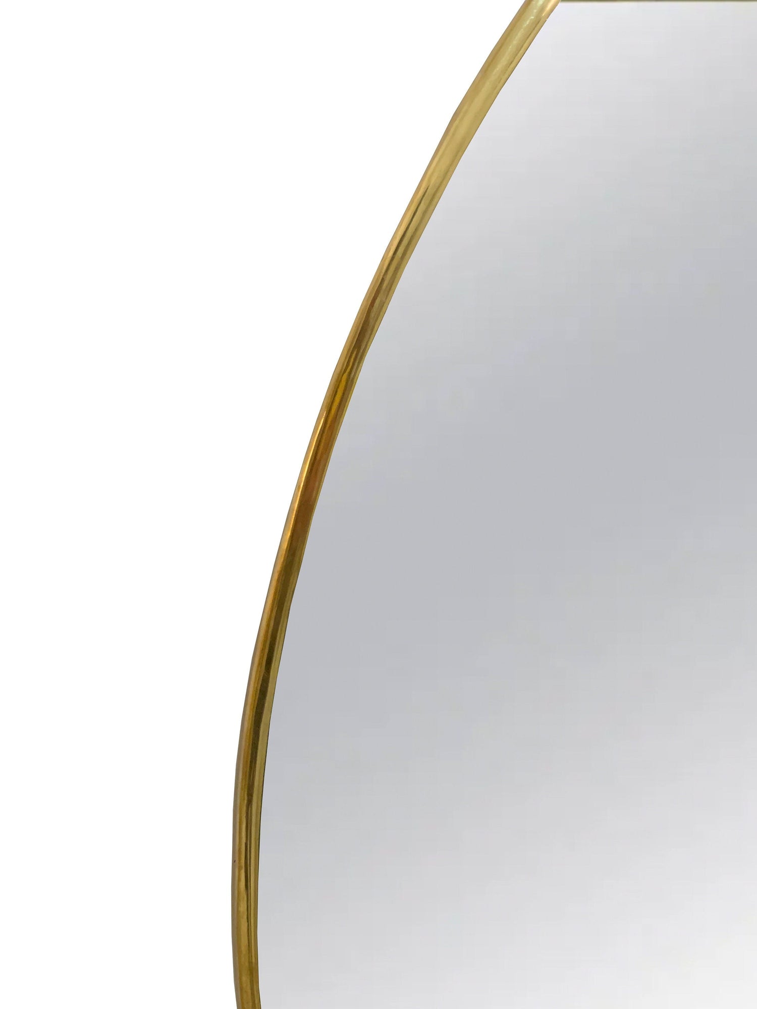 Varaudu Asymmetrical Brass Mirror Irregular Brass Frame Mirror 369099676 - Antique Brass Bathroom Mirror, Vanity Wall Decor