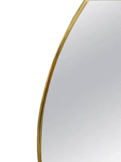 Varaudu Asymmetrical Brass Mirror Irregular Brass Frame Mirror 369099676 - Antique Brass Bathroom Mirror, Vanity Wall Decor