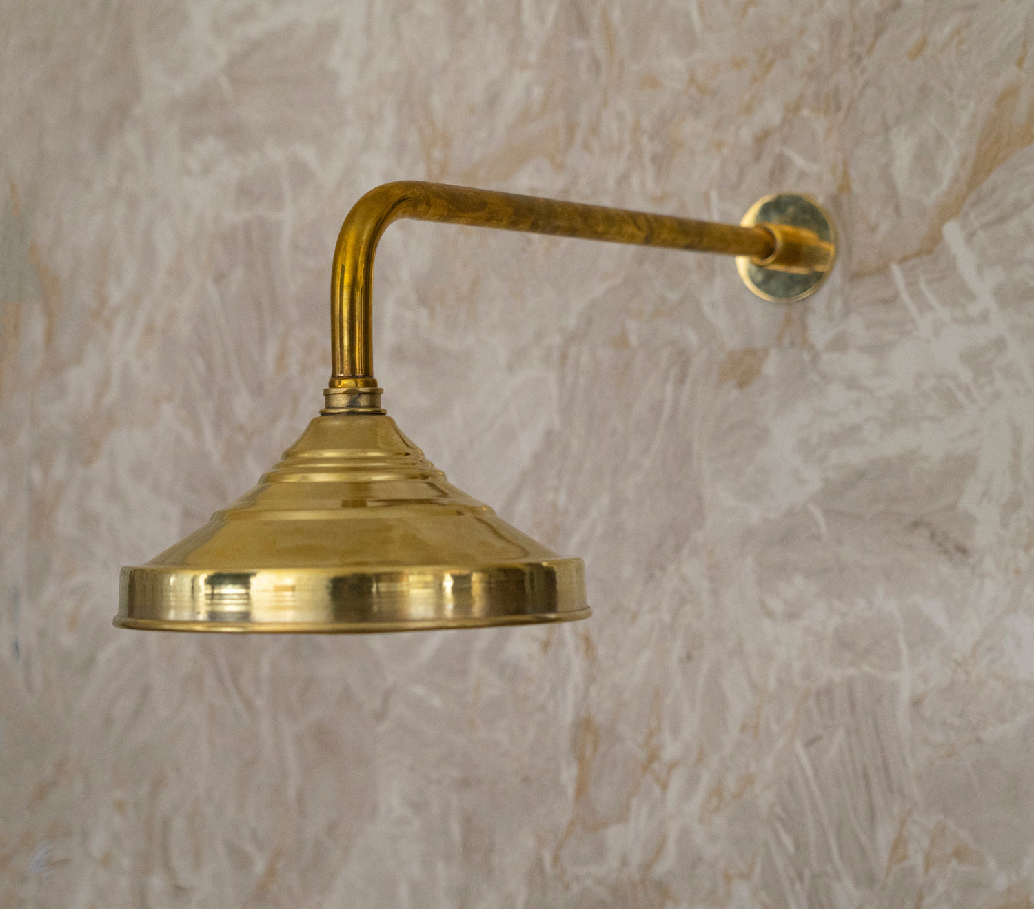 Natural Brass shower head , Solid Brass shower head outdoor