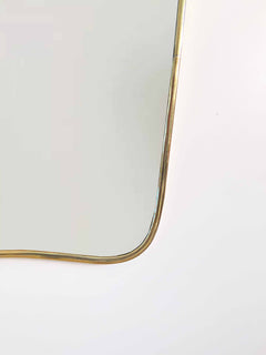 Varaudu Italian Curved Brass Mirror Butterfly Brass Wall Mirror 369099682 - Antique Brass Bathroom Mirror, Vanity Wall Decor