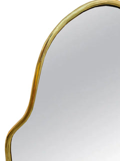 Varaudu Gold Brass Arch Mirror Handmade Brass Wall Mirror 369099709 - Antique Brass Bathroom Mirror, Vanity Wall Decor