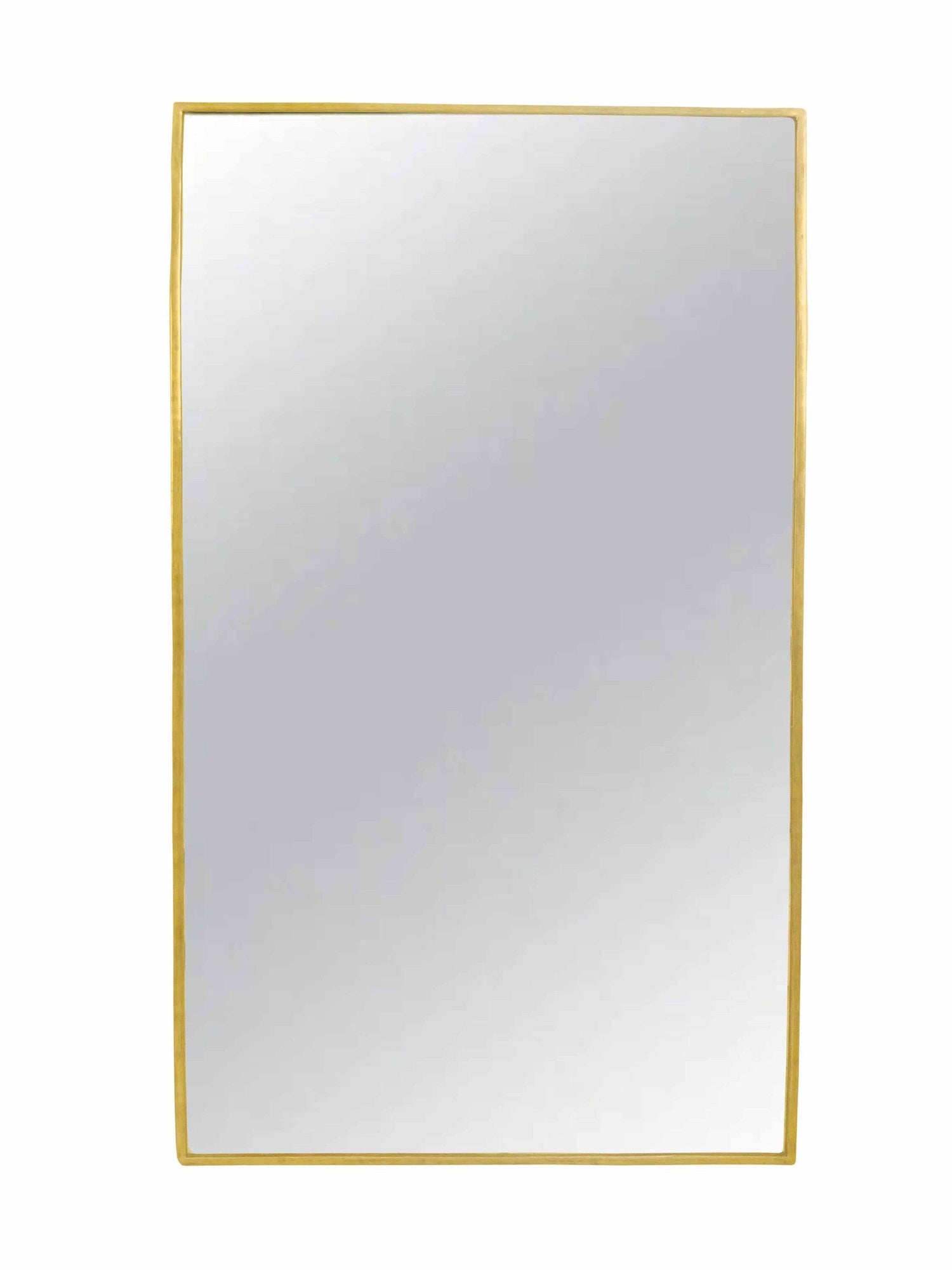 Varaudu Rectangular Brass Mirror Gold Wall Mirror 369099678 - Antique Brass Bathroom Mirror, Vanity Wall Decor