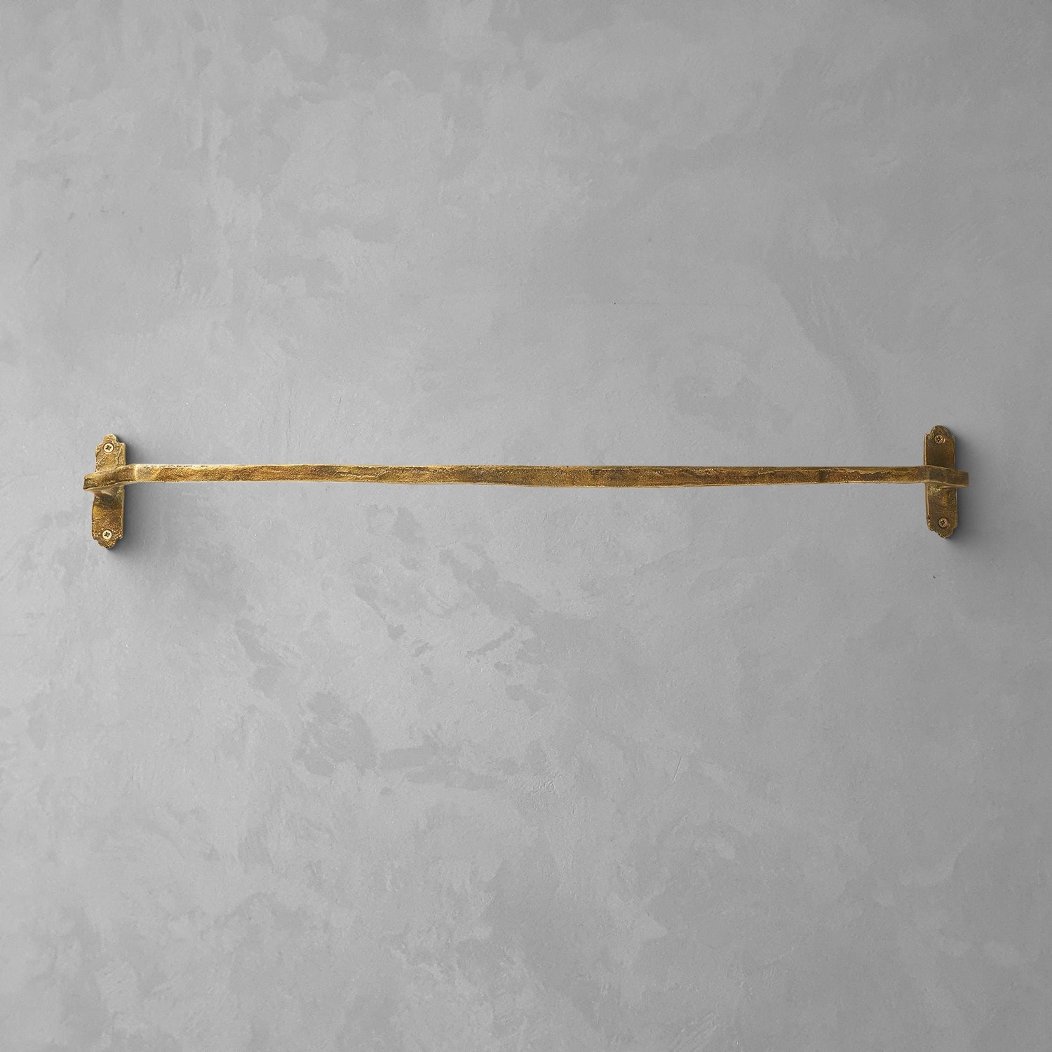 Solid Brass Towel Rail Handcrafted Towel Rack Bathroom
