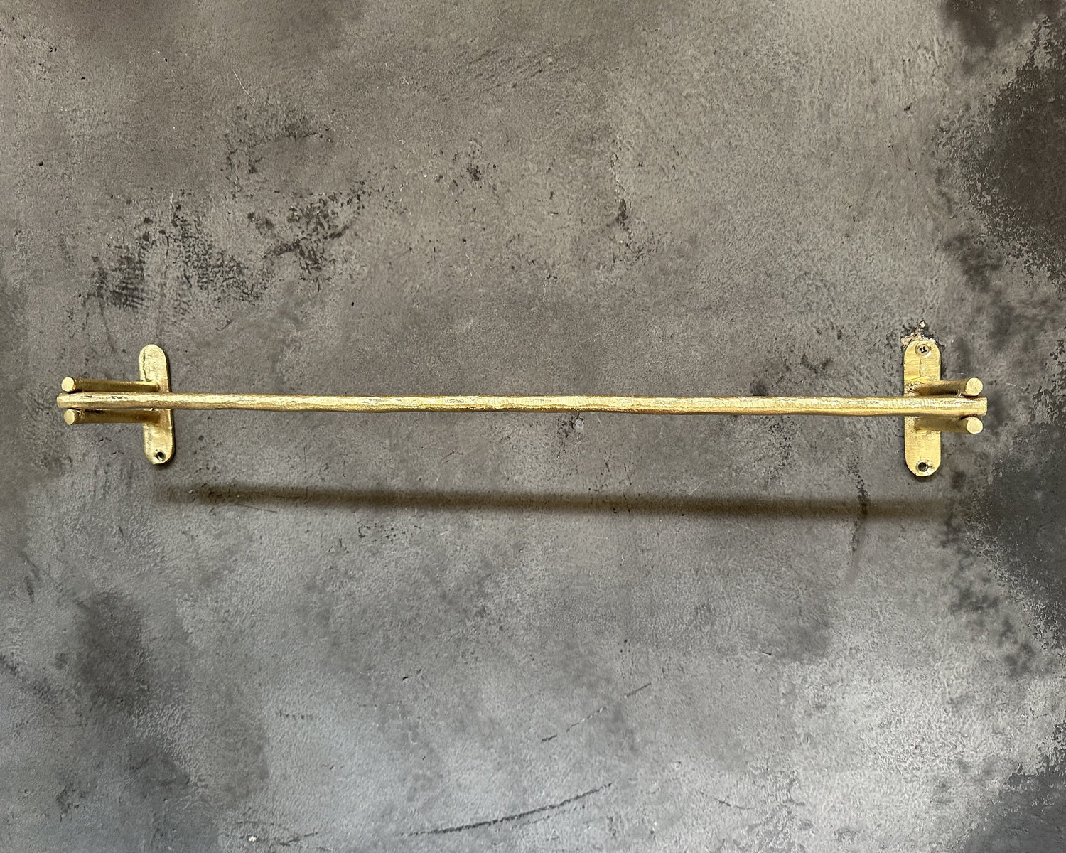 Unlacquered Brass Towel Bar – Wall Mounted Bathroom Rack