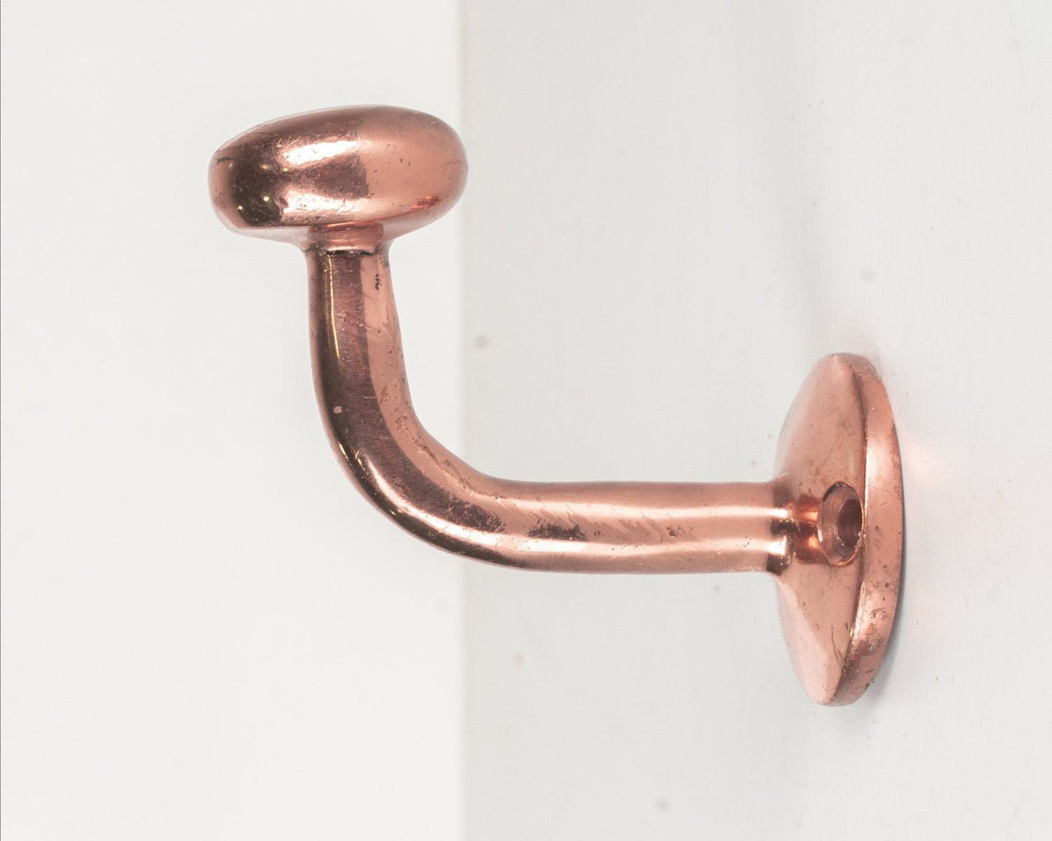 Copper Hooks For Wall, Wall Mounted Hooks, Copper Clothes Hangers, Coat Holder, Towel Hooks, Set Of Copper Wall Hooks